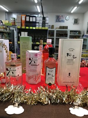 桜を使ったジン