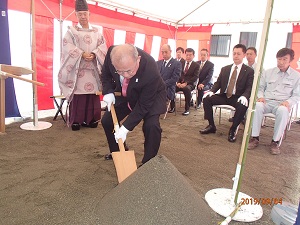 【お知らせ】新社屋建設が始まります