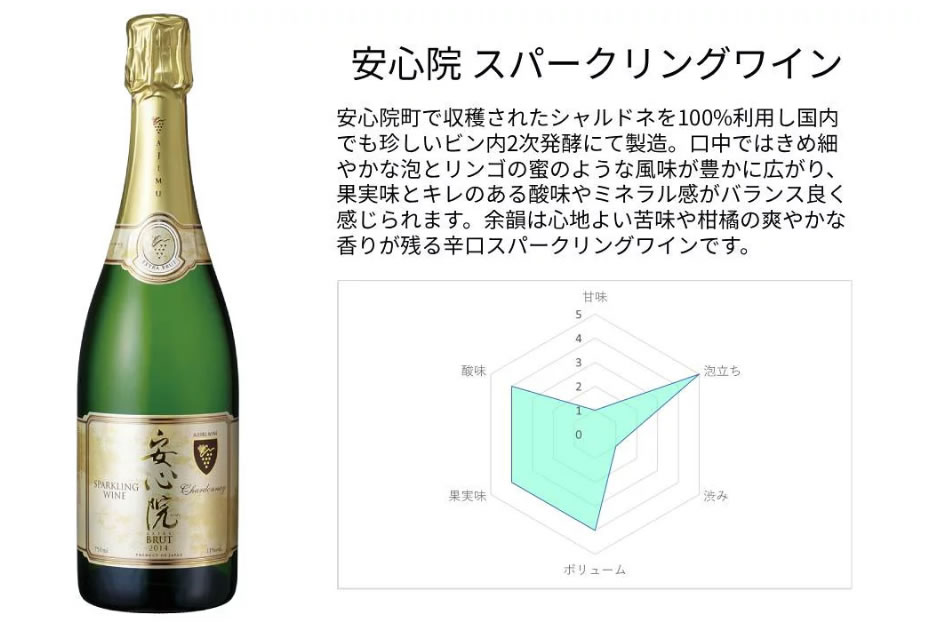 安心院スパークリングワイン