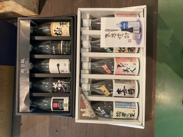 飲み比べセットが入荷しました。