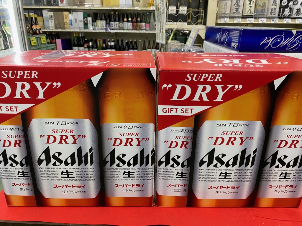 根強い人気の大瓶ビールギフトあります！